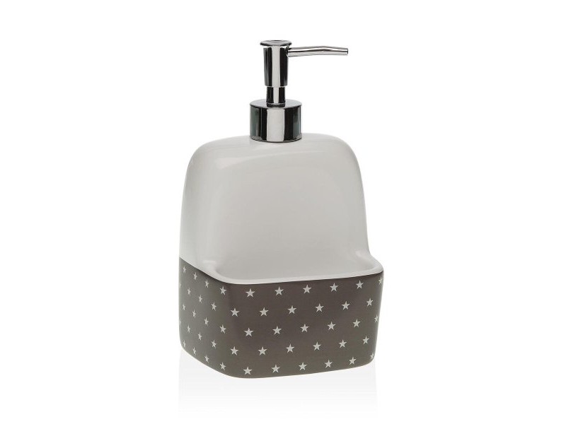 Дозатор за Сапун Versa Stars Soft Керамика ABS Dolomite 11 x 20,5 x 11 cm