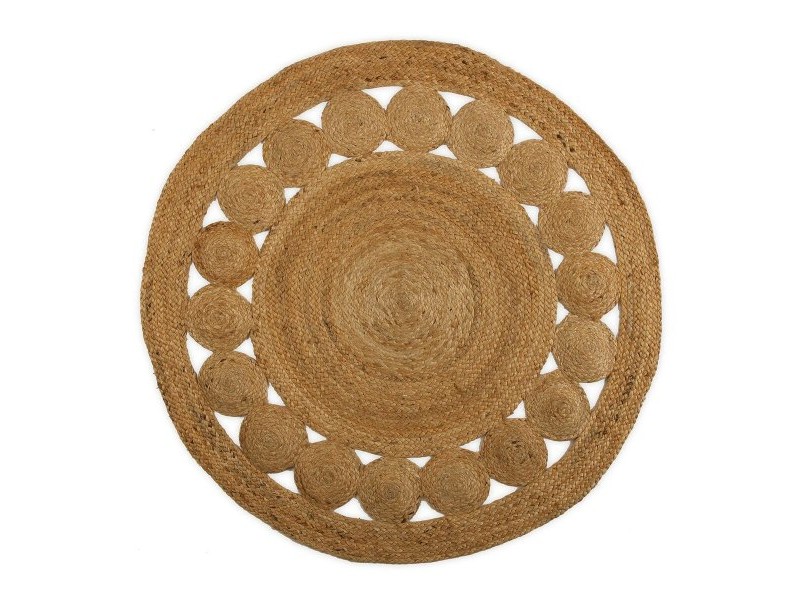 Килим Versa Ø 120 cm Кръгове Pатан Юта