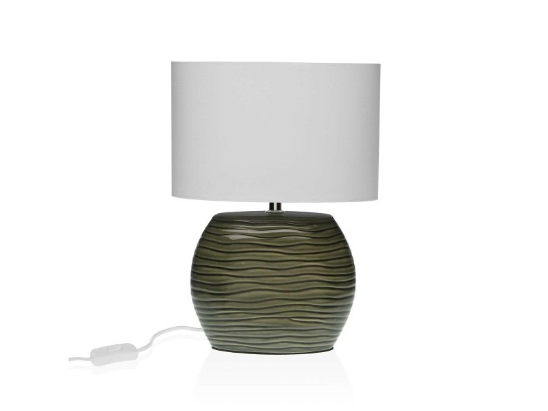 Настолна лампа Versa Сив Керамика 13 x 33 x 25 cm