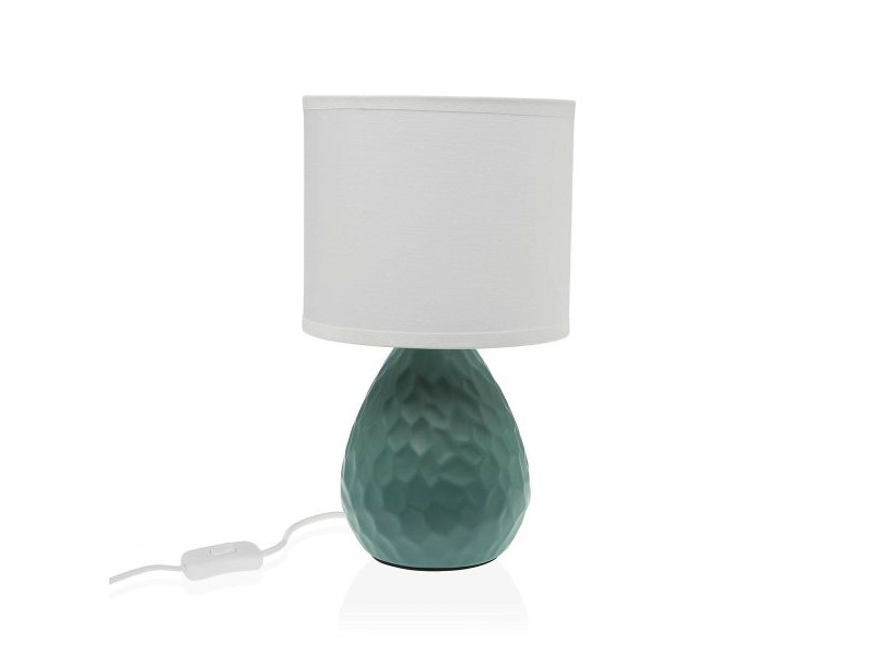 Настолна лампа Versa Зелен Бял Керамика 40 W 15,5 x 27,5 cm