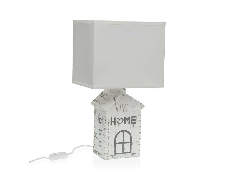 Настолна лампа Versa Бял Керамика 40 W 64,1 x 36,5 cm