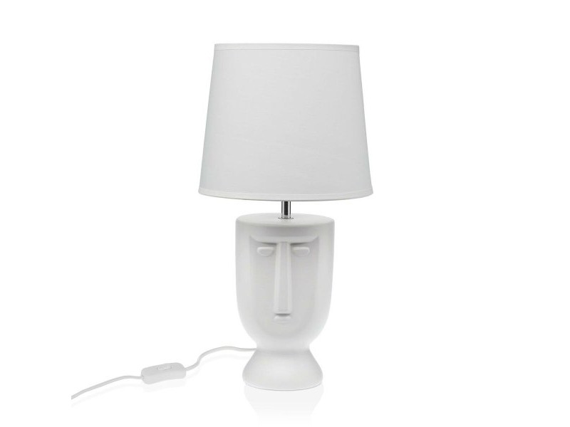 Настолна лампа Versa Бял Керамика 60 W 22 x 42,8 cm