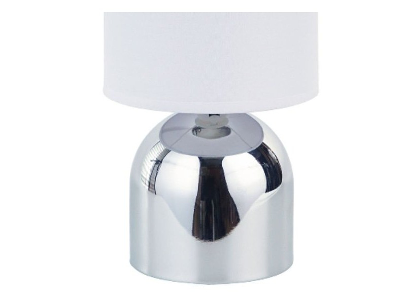 Настолна лампа Versa Сребрист Метал 14 x 25 x 14 cm