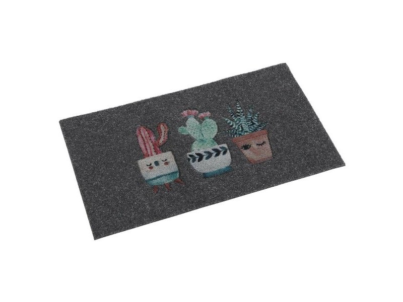 Изтривалка за Врата Versa Кактус Термопластичен Кокосови влакна 40 x 2 x 70 cm