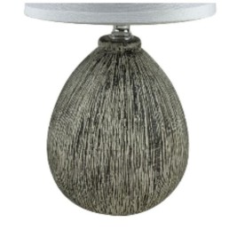 Настолна лампа Versa Lua 25 W Сив Керамика 11 x 28 x 11 cm