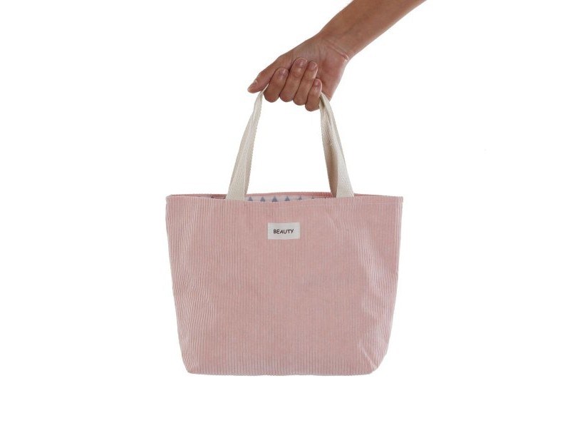 Чанта Versa Corduroy Розов 9 x 22 x 23 cm