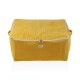 Кутия за Съхранение Versa Corduroy 40 x 25 x 50 cm Жълт