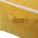 Кутия за Съхранение Versa Corduroy 40 x 25 x 50 cm Жълт