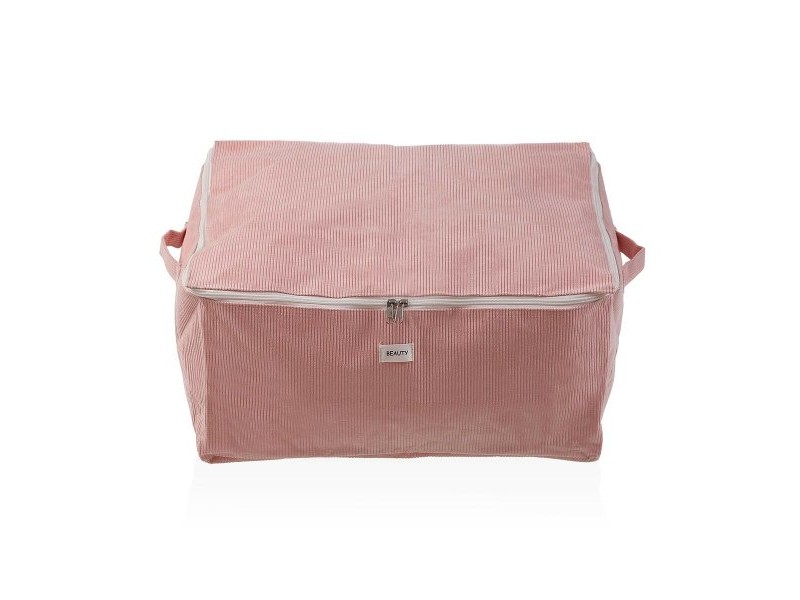 Кутия за Съхранение Versa Corduroy 40 x 25 x 50 cm Розов Кутия за Съхранение Versa Corduroy 40 x 25 x 50 cm Розов