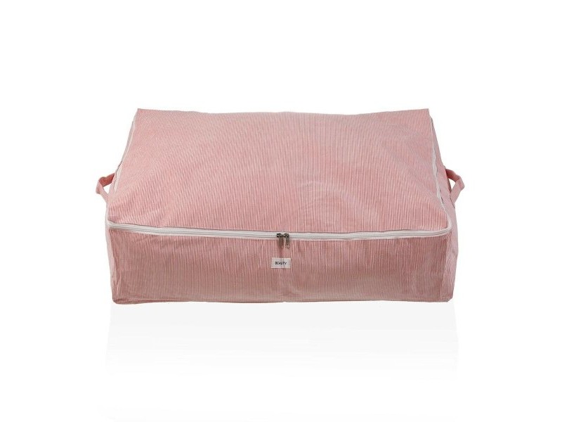 Кутия за Съхранение Versa Corduroy 50 x 20 x 70 cm Розов