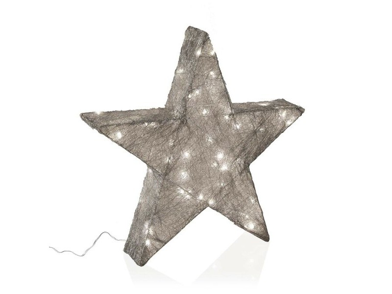 Коледна Украса Versa Сребрист 8 x 50 x 50 cm