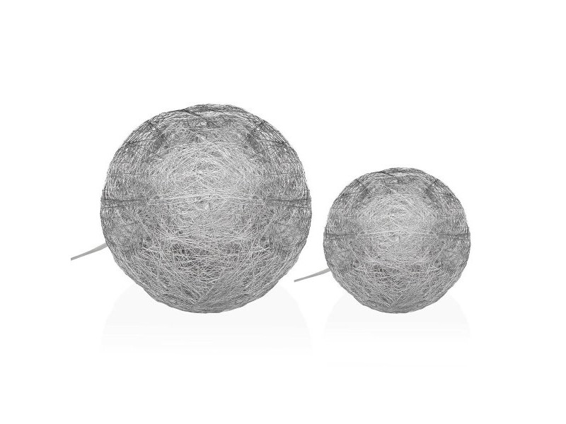 Коледна топка Versa Коприна Желязо Ø 20 cm