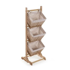 Стелажи за Баня Versa Nadir Кафяв 35 x 102 x 35 cm