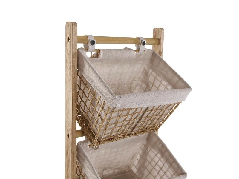 Стелажи за Баня Versa Nadir Кафяв 35 x 102 x 35 cm