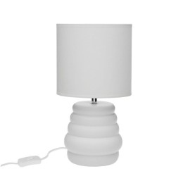 Настолна лампа Versa Бял Керамика 40 W 17 x 32,2 cm