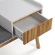 Табуретка Versa Бамбук Текстил Дървен MDF 40 x 55 x 100 cm
