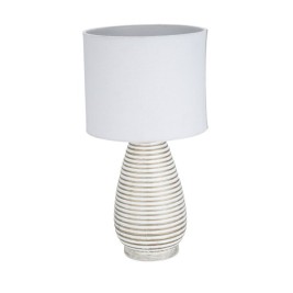 Настолна лампа Versa Duna лен Керамика 40 W 22 x 43,5 cm