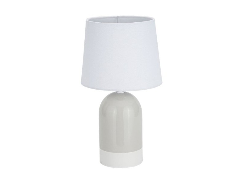Настолна лампа Versa Duo Бежов лен Керамика 40 W 18 x 32,5 cm