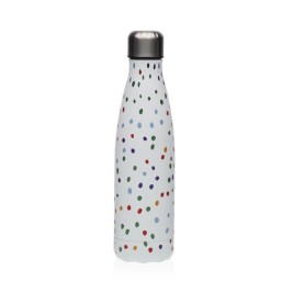 Бутилка за вода Versa Dotty Стомана 7 x 27 x 7 cm
