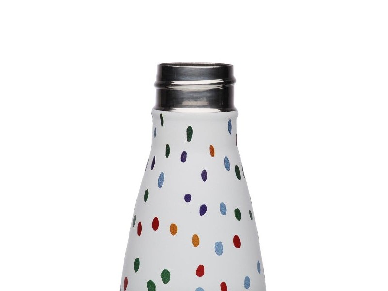 Бутилка за вода Versa Dotty Стомана 7 x 27 x 7 cm