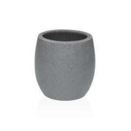 Поставка за четка за зъби Versa Luvo Сив Смола 7,5 x 11,1 x 7,5 cm