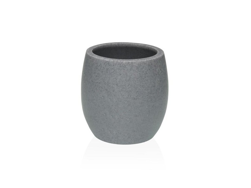 Поставка за четка за зъби Versa Luvo Сив Смола 7,5 x 11,1 x 7,5 cm