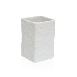 Поставка за четка за зъби Versa Viti Бял Смола 7,4 x 10,6 x 7,4 cm