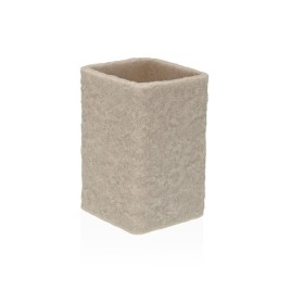 Поставка за четка за зъби Versa Viti Бежов Смола 7,4 x 10,6 x 7,4 cm