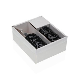 Комплект за Баня Versa Черен Dolomite 6,8 x 17 x 6,8 cm