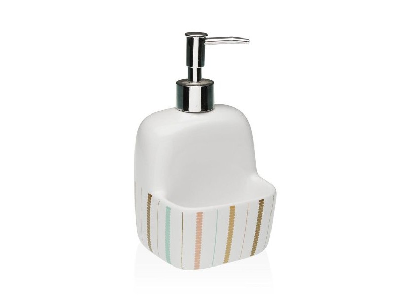 Дозатор за Сапун Versa Flint Керамика 9,4 x 17,8 x 10,5 cm Дозатор за Сапун Versa Flint Керамика 9,4 x 17,8 x 10,5 cm