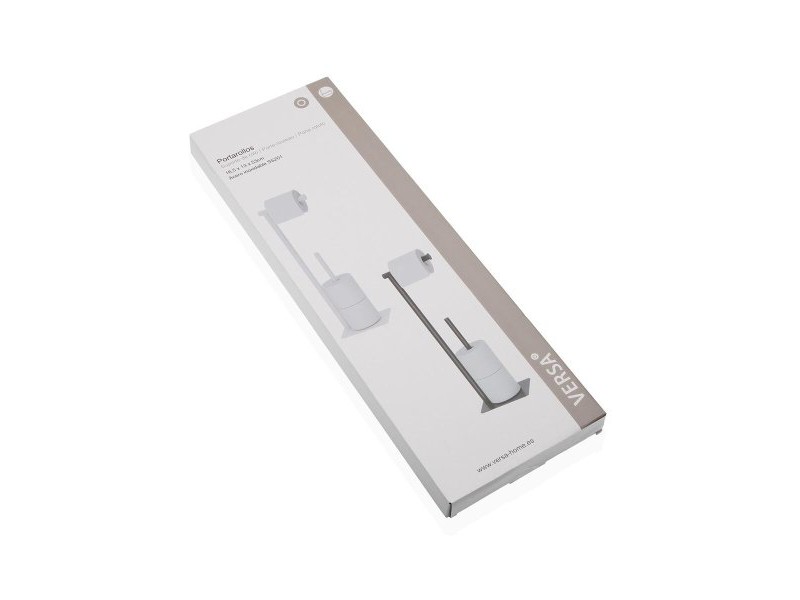 Поставка за Тоалетна Хартия Versa Черен 13 X 53 X 16,5 CM