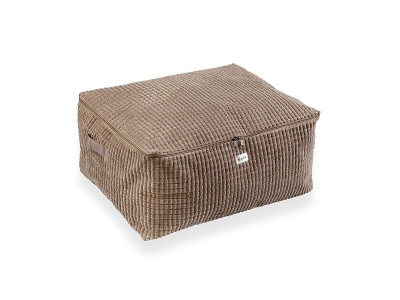 Кутия за Съхранение Versa Corduroy 40 x 25 x 50 cm Каки