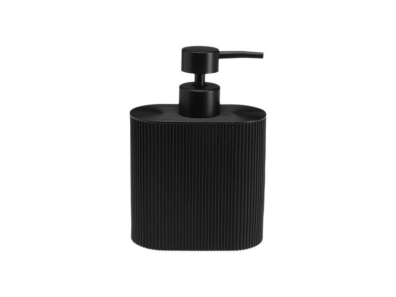 Дозатор за Сапун Versa Черен Смола ABS 5,5 X 17 X 11 CM