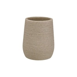 Поставка за четка за зъби Versa Бежов Смола 8,5 x 10 x 8,5 cm