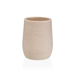 Поставка за четка за зъби Versa Бял Смола 8,5 x 10 x 8,5 cm