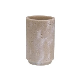 Поставка за четка за зъби Versa Бял Смола 6,9 x 10,2 x 6,9 cm