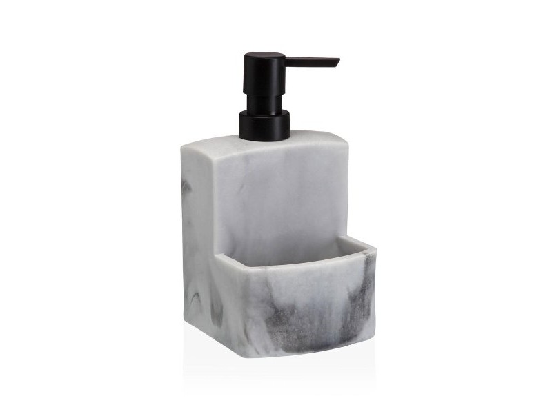 Дозатор за Сапун Versa Бял Смола Керамика 10,3 X 18,5 X 10,3 CM