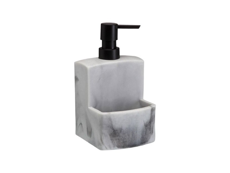 Дозатор за Сапун Versa Бял Смола Керамика 10,3 X 18,5 X 10,3 CM