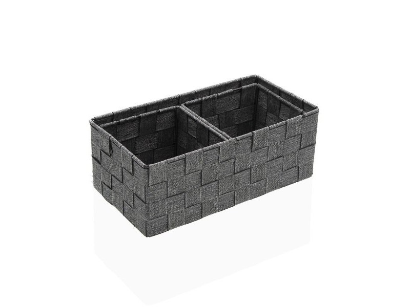 Игра на Кошници Versa Сламка полипропилен Царевична влакна 14 x 10 x 27 cm