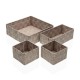 Игра на Кошници Versa Сламка полипропилен Царевична влакна 26 x 8,5 x 26 cm Игра на Кошници Versa Сламка полипропилен Царевична влакна 26 x 8,5 x 26 cm