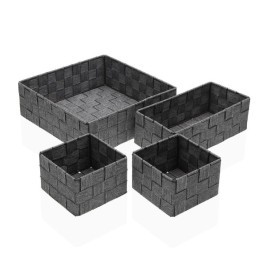 Игра на Кошници Versa Сламка полипропилен Царевична влакна 26 x 8,5 x 26 cm