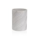 Поставка за четка за зъби Versa Rodano Смола 6,9 x 10,2 x 6,9 cm
