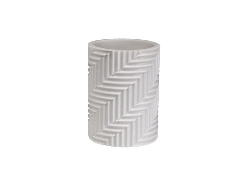 Поставка за четка за зъби Versa Rodano Смола 6,9 x 10,2 x 6,9 cm
