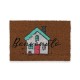 Изтривалка за Врата Versa Benvenuto PVC Кокосови влакна 40 x 2 x 60 cm