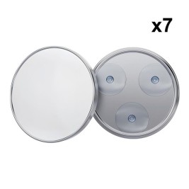 Увеличително Огледало Versa Кристал Желязо Огледало 2,5 x 17 x 17 cm
