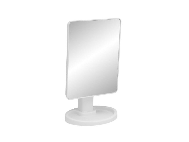 Баня огледало с LED светлина Versa Бял полипропилен Огледало 11,9 X 28,5 X 16,9 CM