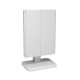 Баня огледало с LED светлина Versa Бял полипропилен Огледало 11,6 X 29,5 X 18 CM