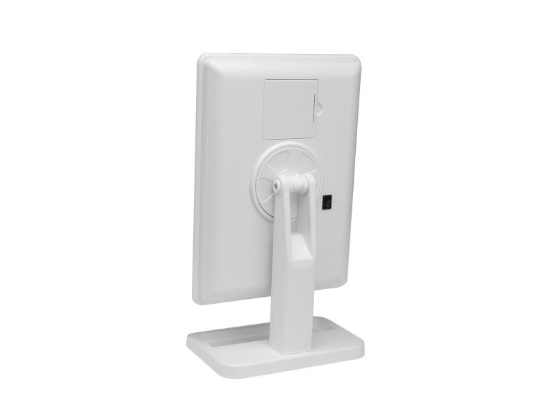 Баня огледало с LED светлина Versa Бял полистирен Огледало 11,5 X 30,8 X 18,5 CM