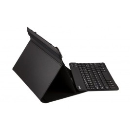 Блуту Клавиатура с Поставка за Таблет Silver HT Funda Universal Gripcase + Teclado para tablets de 9 a 10.1 pulgadas - Negro