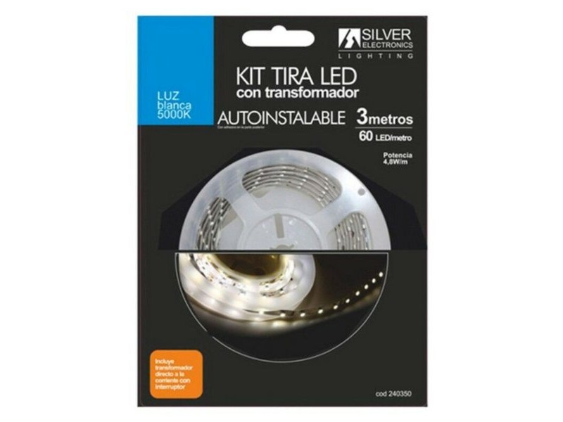 LED ленти Silver Electronics 240350 5000K Blanco 3M
